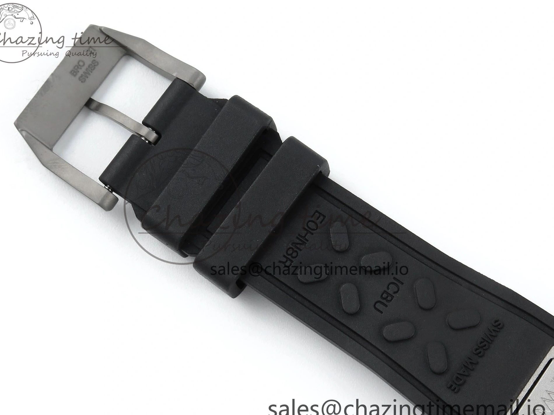 MIROTIME 0317 Pilot Top Gun IW326901 M+F 1:1 Best Edition Black Dial on Black Rubber Strap A SportInspired 6999